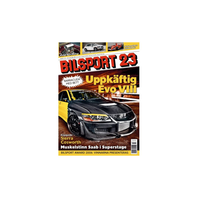 Bilsport nr 23 2006