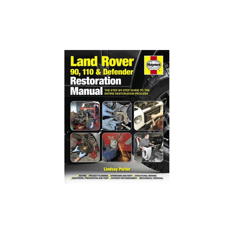 Land Rover 90110 & Defender Restoration Manual 2nd Edn