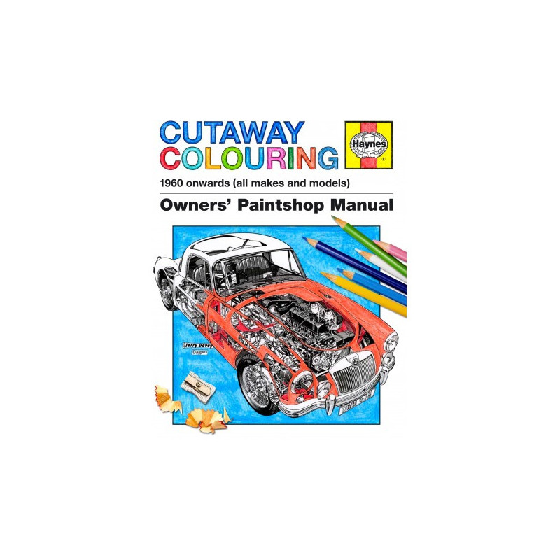 Classic Cutaways Colouring Book