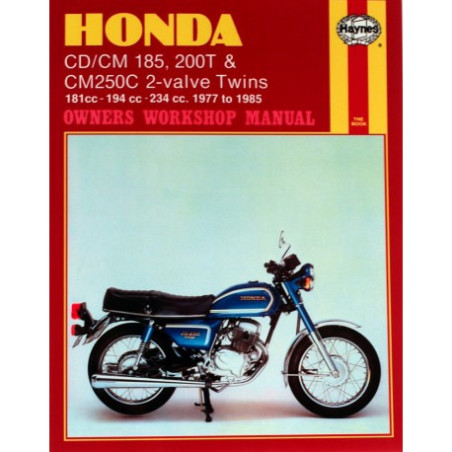 Honda CD/CM185 200T & CM250C 2-valve Twins 1977 - 1985