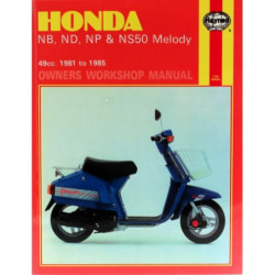 Honda NB ND NP & NS50 Melody 1981 - 1985