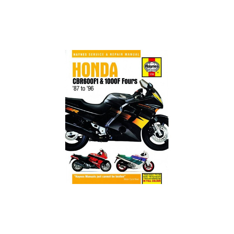 Honda CBR600F1 and 1000F Fours 1987 - 1996