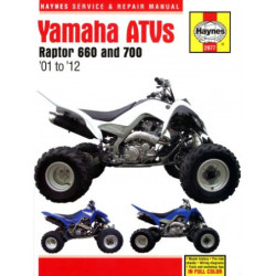 Yamaha Raptor 660 & 700 ATVs 2001 - 2012