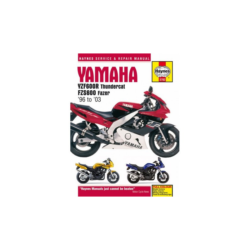 Yamaha YZF600R Thundercat & FZS600 Fazer 1996 - 2003