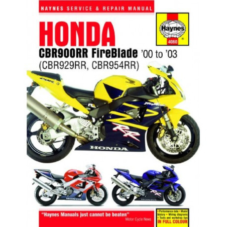 Honda CBR900RR FireBlade 2000 - 2003