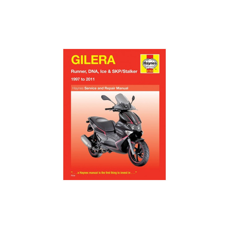 Gilera Runner DNA Ice & SKP/Stalker 1997 - 2011