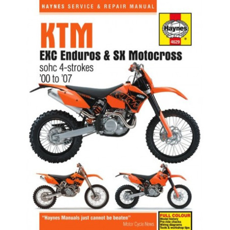 KTM EXC Enduro & SX Motocross 2000 - 2007