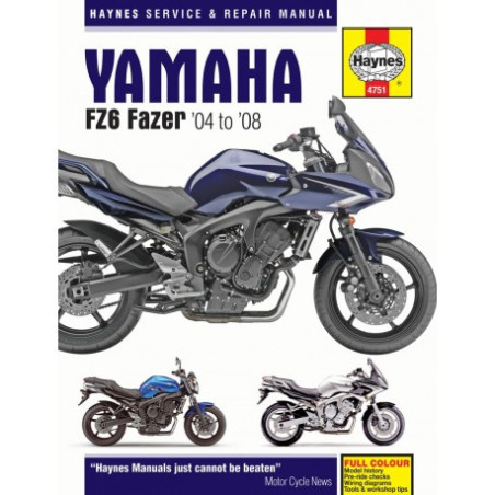 Yamaha FZ6 Fazer 2004 - 2008