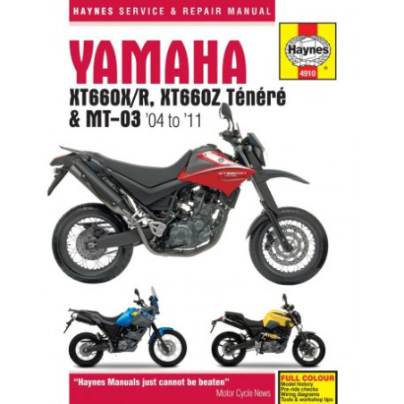 Yamaha XT660 & MT-03 2004 - 2011