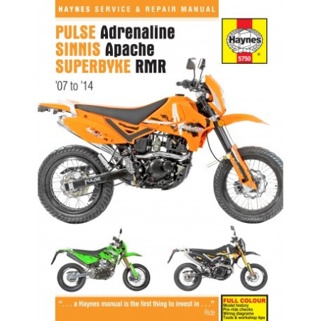 Pulse Adrenaline Sinnis Apache Superbyke RMR 2007 -2014