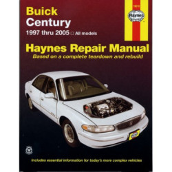 Buick Century Haynes Repair Manual for 1997 thru 2005