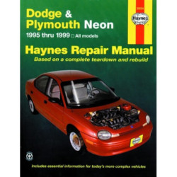 Dodge and Plymouth Neon Haynes Repair Manual for 1995 thru 1999