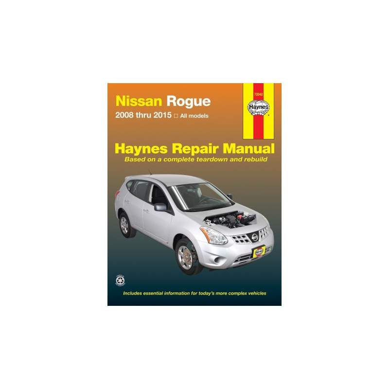 Nissan Rogue Haynes Repair Manual from 2008-2015