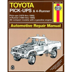 Toyota Haynes Repair Manual covering Pick-ups ('79-'95) 4Runner ('84-'95) and SR5 Pick-up ('79-'95) (excludes diese