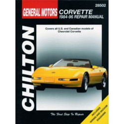 General Motors Corvette Chilton Repair Manual for 1984-96 covering all models of Chevrolet Corvette