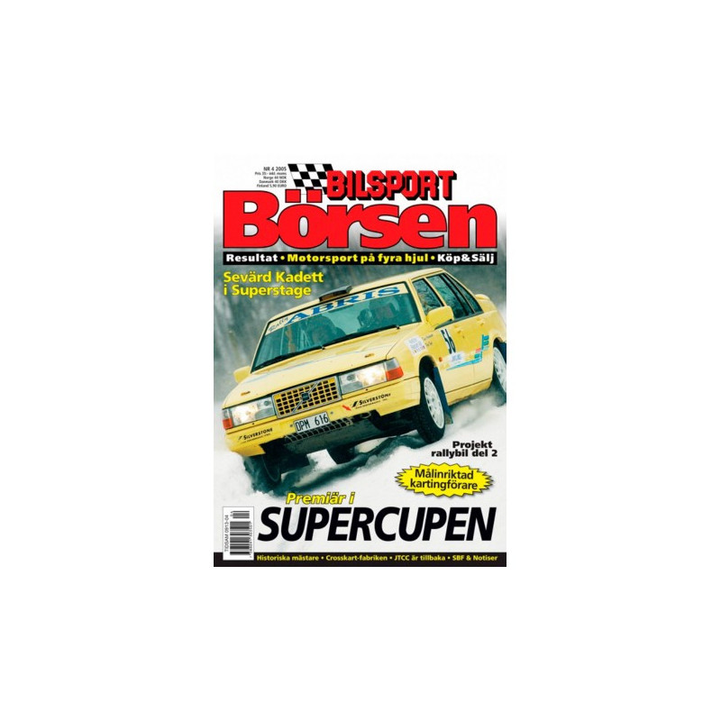 Bilsport Börsen nr 4  2005