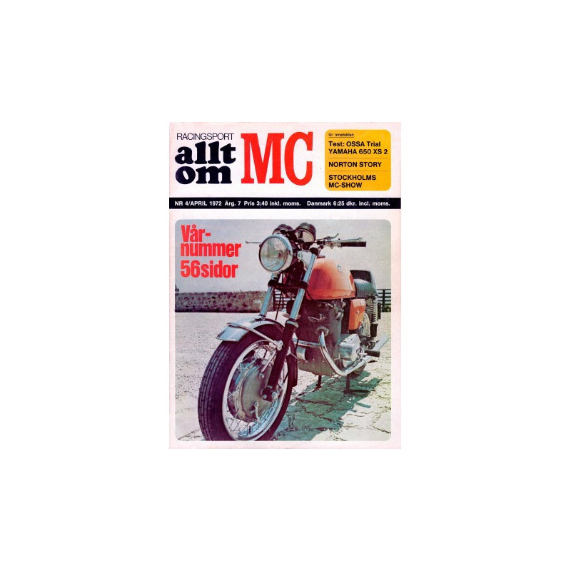 Allt om MC nr 4  1972