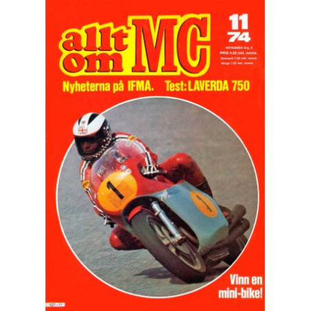 Allt om MC nr 11  1974