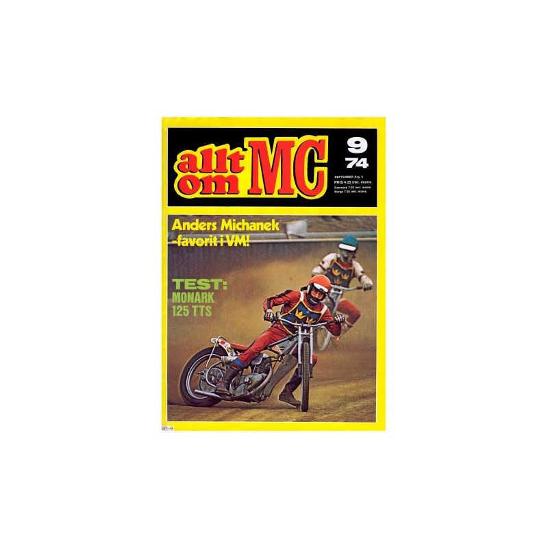 Allt om MC nr 9  1974