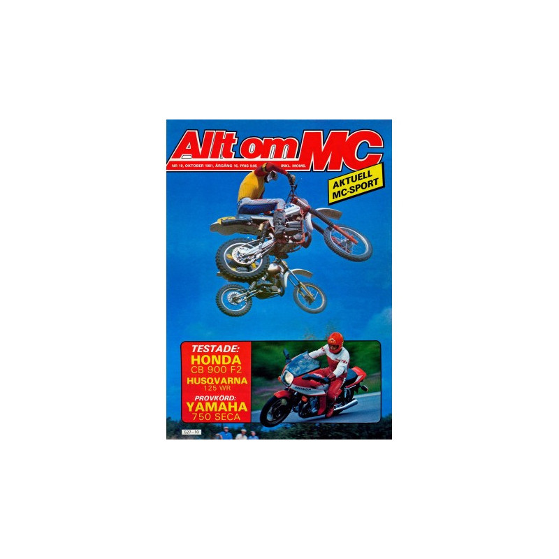 Allt om MC nr 10  1981