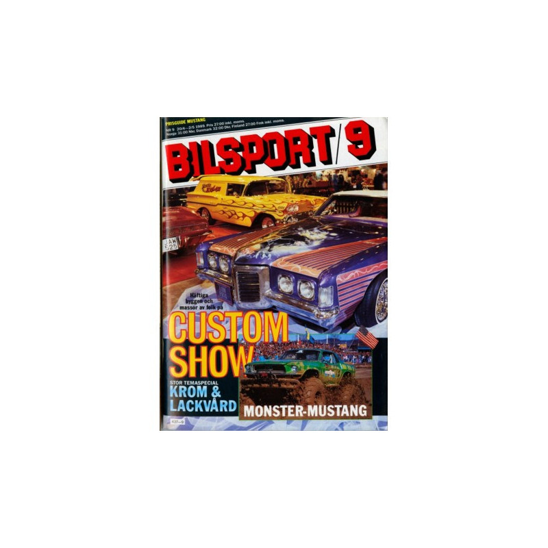 Bilsport nr 9  1989