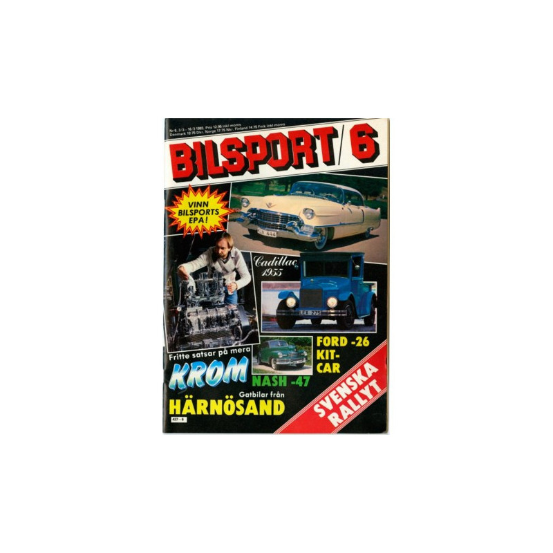 Bilsport nr 6  1983