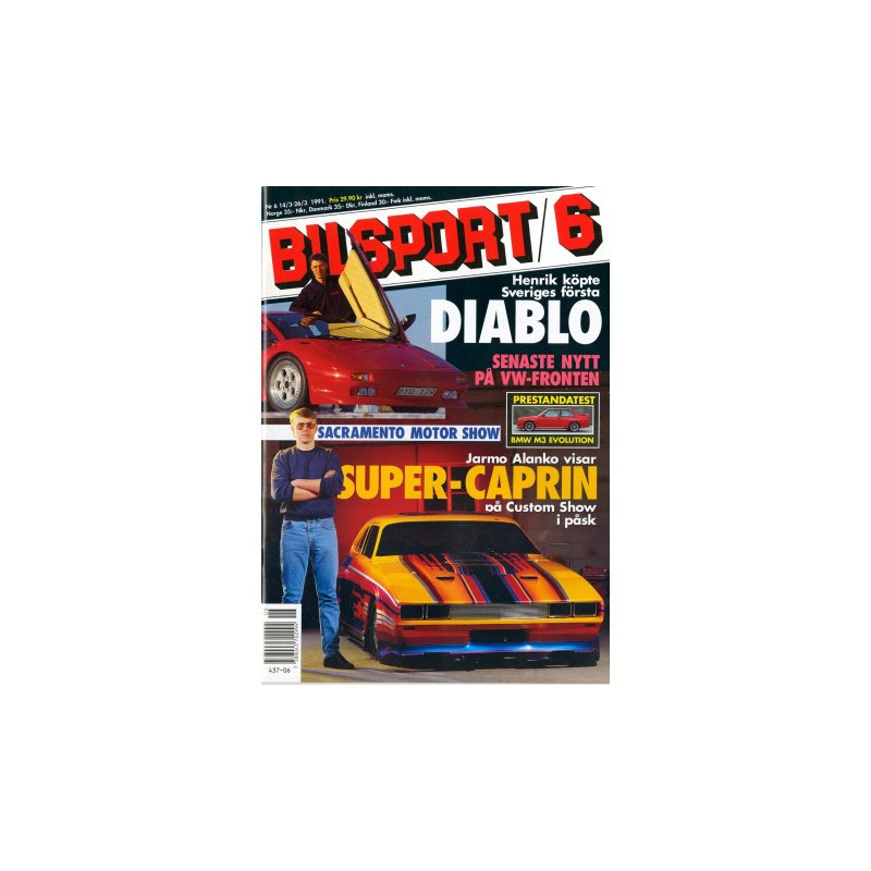 Bilsport nr 6  1991