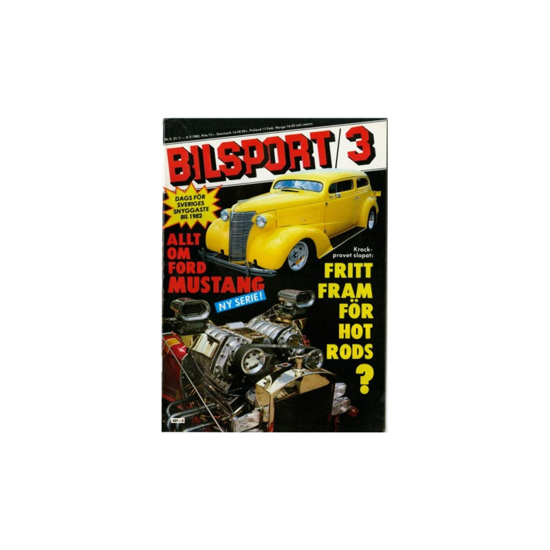 Bilsport nr 3  1982