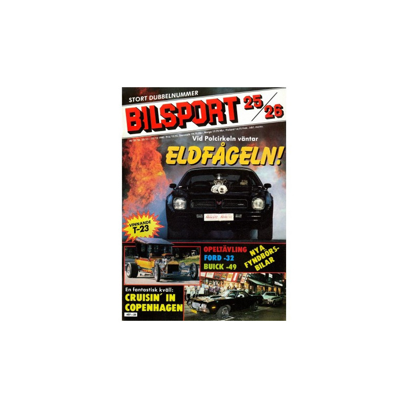 bilsport nr 25  1982