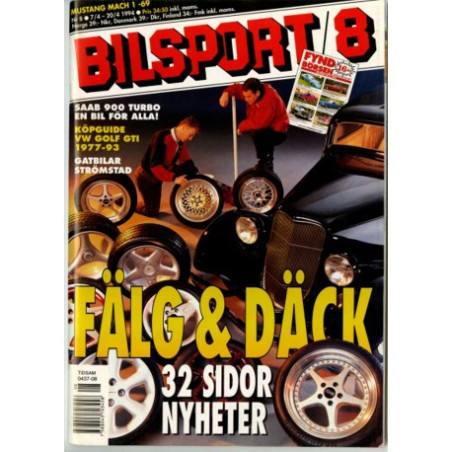 Bilsport nr 8  1994