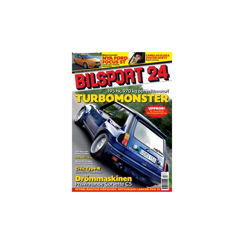 Bilsport nr 24  2005