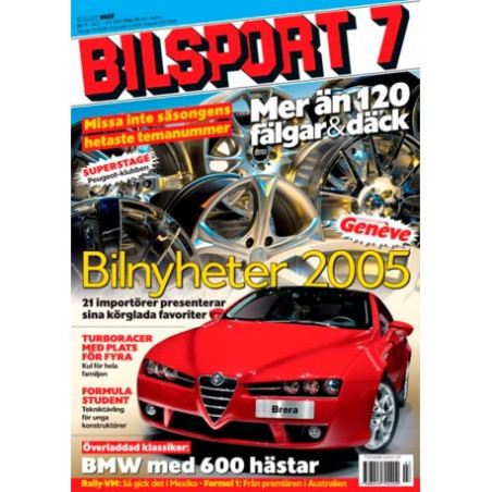 Bilsport nr 7  2005