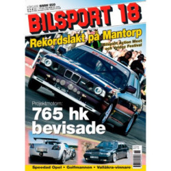 Bilsport nr 18  2004