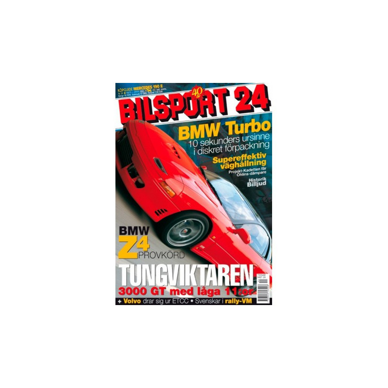 Bilsport nr 24  2002