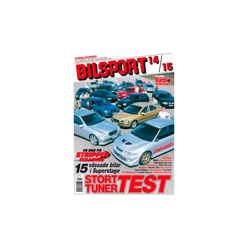 Bilsport nr 14  2001