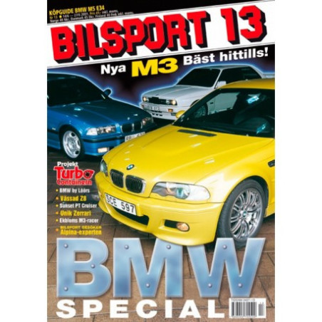 Bilsport nr 13  2001