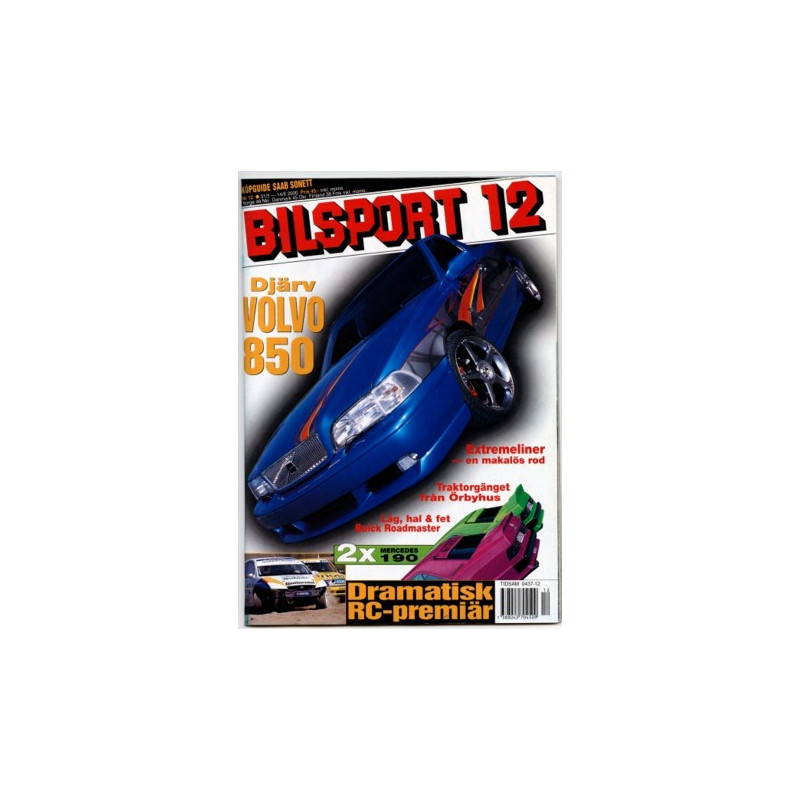 Bilsport nr 12  2000