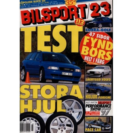 Bilsport nr 23  1997