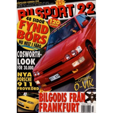 Bilsport nr 22  1997