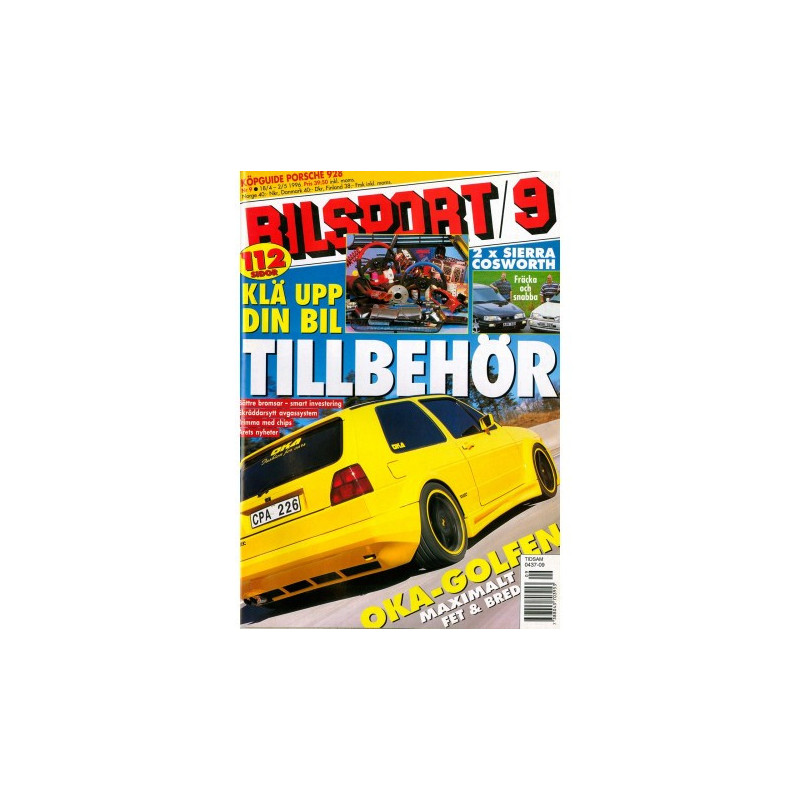 Bilsport nr 9  1996