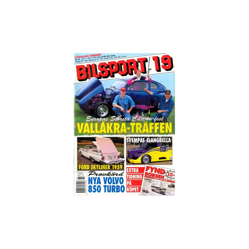 Bilsport nr 19  1993