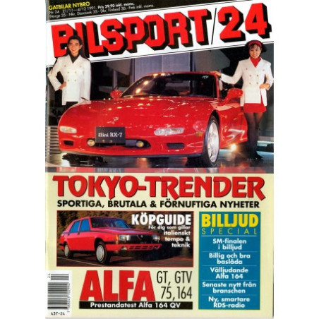 Bilsport nr 24  1991