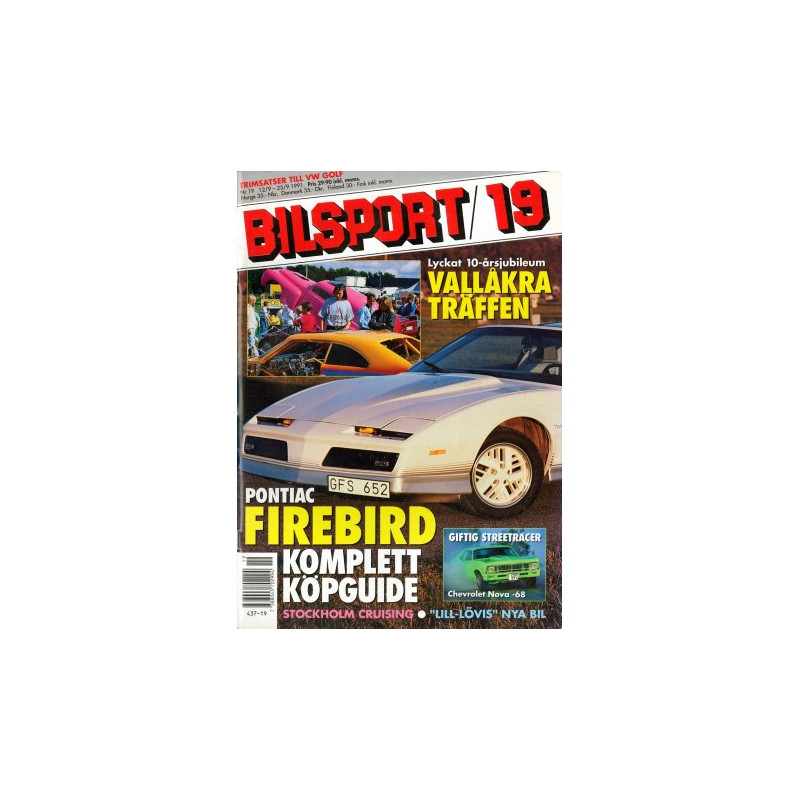 Bilsport nr 19  1991