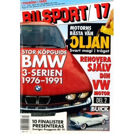 Bilsport nr 17  1991