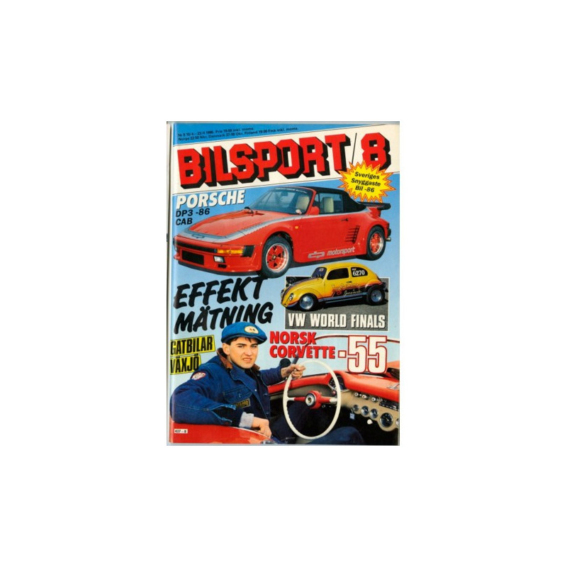 Bilsport nr 8  1986