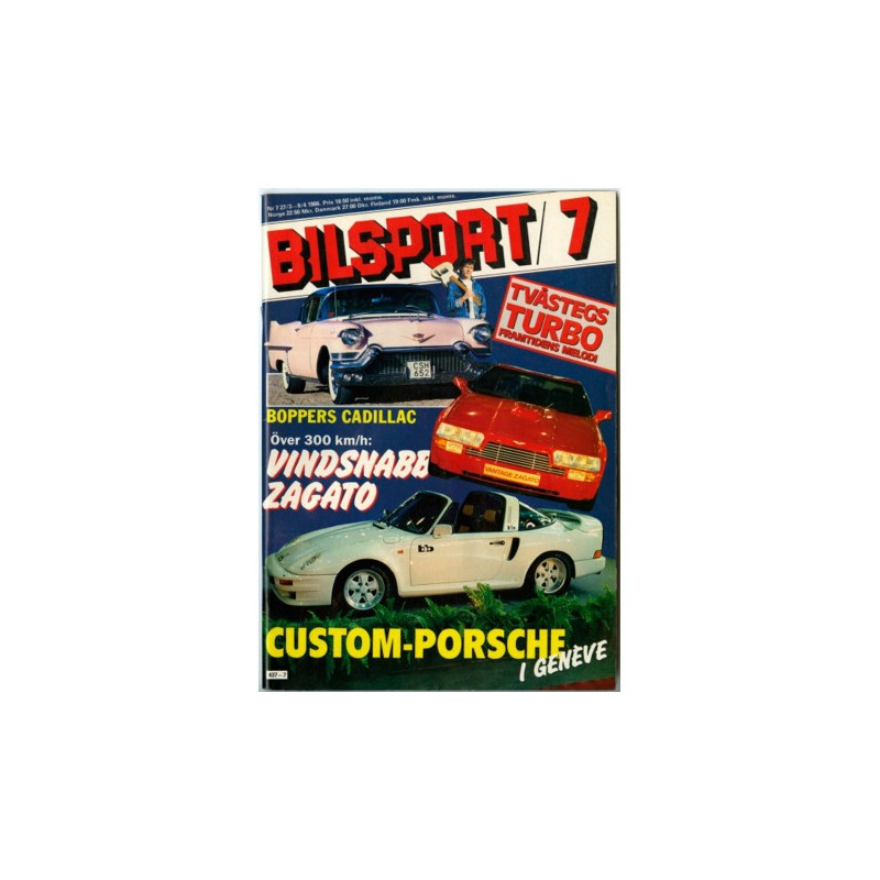 Bilsport nr 7  1986