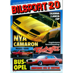 Bilsport nr 20  1985