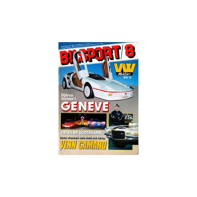 Bilsport nr 8  1985