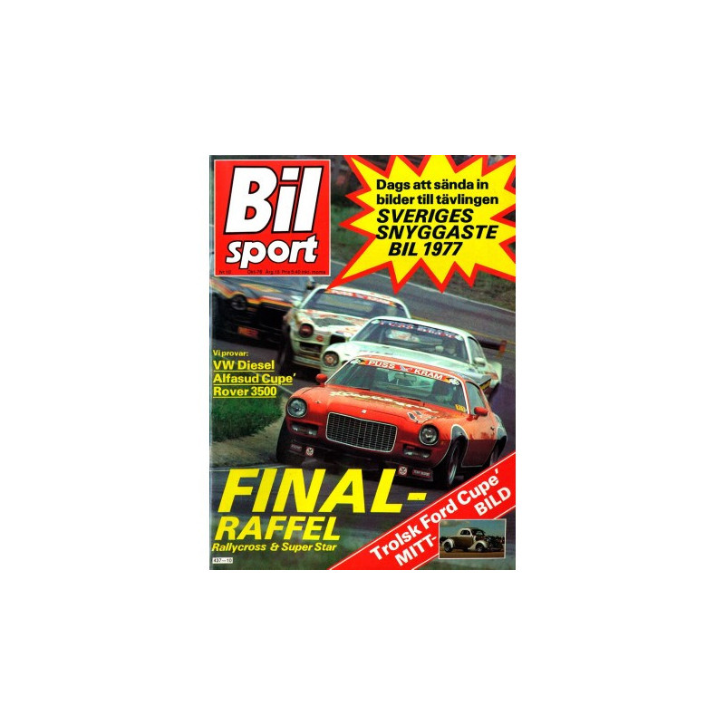 Bilsport nr 10  1976