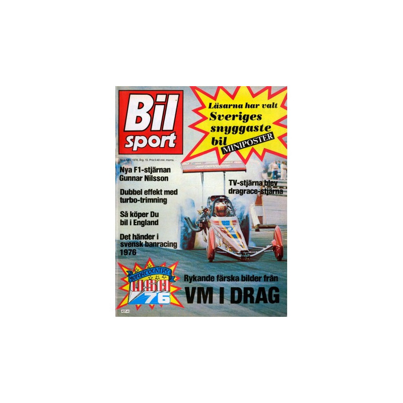 Bilsport nr 4  1976